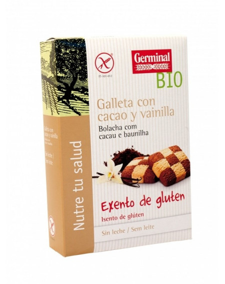 Galletas Cacao Vainilla Bio Germinal 250gr