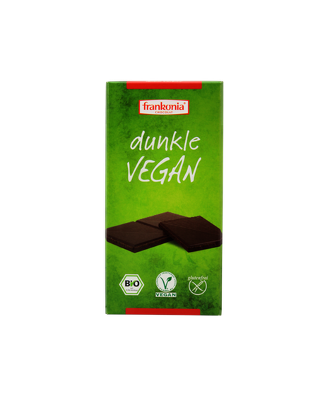 Chocolate Negro Vegano Bio Sin Gluten Frankonia 100gr