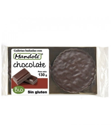 Galletas Chocolate Bañadas Bio Mandole 200gr