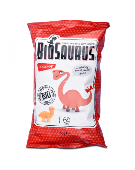 Snack Ketchup Bio VegAnísin Gluten Biosaurus 50gr